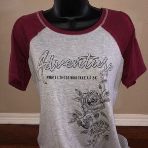 Maurices No shoulder Graphic Tee